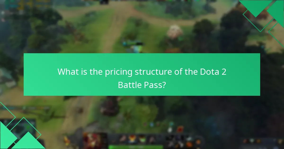 What is the pricing structure of the Dota 2 Battle Pass?